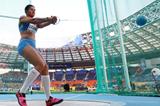 Tatyana Lysenko in the womens Hammer Throw final at the IAAF World Athletics Championships Moscow 2013 (Getty Images)