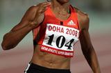 Dazzling double for Allyson Felix in Doha