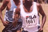 Elias Kemboi leads Richard Limo (David Macharia)