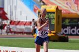 Olga Shargina winning at the 2013 IAAF World Youth Championships (Rachel Rominger - IAAF)