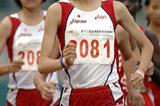Mio Fukahori on her way to a 3000m win at the Asian Juniors in Macau (Charlie Lee)