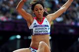 Katarina Johnson-Thompson in London (Getty Images)