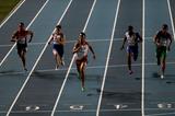 Abdul Hakim Sani Brown wins the boys- 100m at the IAAF World Youth Championships, Cali 2015 (Getty Images)