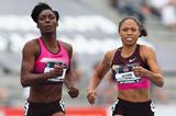 Kimberlyn Duncan upsets Allyson Felix in the 200m at the 2013 US Championships (Getty Images)
