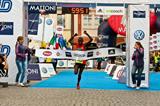 Daniel Chebii winning at the 2012 Half Marathon in Budejovice.  (Organisers)