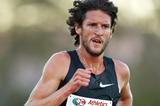 Collis Birmingham en route to 5000m victory at the Briggs Classic (Getty Images)