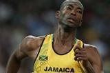 Michael Blackwood of Jamaica wins heat 7 in the men's 400m (Getty Images)