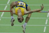 Stefan Holm of Sweden qualifies for the High Jump final (Getty Images)