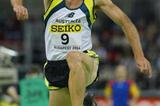 Andrew Murphy of Australia in the Triple Jump qualification (Getty Images)