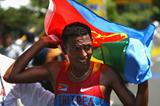 Individual winner Zersenay Tadese led Eritrea to silver in the team event (Getty Images)