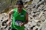 Ahmet Arslan en route to his victory on Grand Ballon (Organisers)