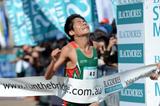 Yuki Kawauchi at the 2012 Sydney Running Festival (Getty Images)
