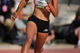 Allyson Felix on her storming anchor leg in Mt SAC