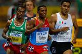 Zersenay Tadese of Eritrea competes in the men's 10,000m final on his way to a silver medal (Getty Images)