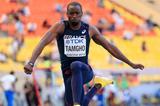 Teddy Tamgho in the mens Triple Jump  at the IAAF World Champonships Moscow 2013 (Getty Images)