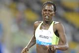 Pamela Jelimo wins the 800m at the 2012 Samsung Diamond League in Doha (Jiro Mochizuki)