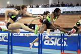 Alina Talay sets a PB of 7.94 in the 60m Hurdles (Jean-Pierre Durand)