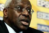 Lamine Diack at the IAAF Press Conference - St-Etienne/St-Galmier (Getty Images)