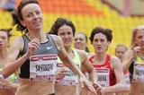 Mariya Savinova on her way to 800m victory at the 2012 Moscow Challenge (Alex Kiselev/sportfoto.ru)