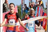 Alex Baldaccini edges Teklay Azerya to win the Smarna Gora mountain run (Organisers)