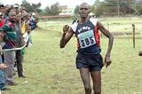 Nicholas Kamakya winning the 12km XC in Machakos, Kenya (Elias Makori)
