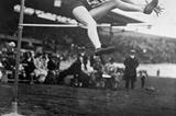 Ethel Catherwood (CAN) in the 1928 Olympic Games: Gold medallist women's High Jump (Getty Images)