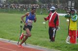 Belete Assefa hear the bell in the 5000m at the 2013 Ethiopian championships (Bizuayehu Wagaw)