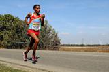 Eritrea's Zersenay Tadese during the 2012 IAAF World Half Marathon Championships in Kavarna, Bulgaria (Getty Images)
