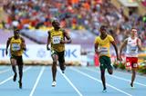 Usain Bolt in the mens 200m semi-finals at the IAAF World Athletics Championships Moscow 2013 (Getty Images)