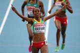 Meseret Defar in the womens 5000m Final at the IAAF World Athletics Championships Moscow 2013 (Getty Images)