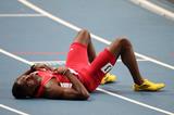 Michael Tinsley in the mens 400m Hurdles at the AAF World Athletics Championships Moscow 2013 (Getty Images)
