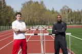 Sergey Shubenkov and Colin Jackson in Barnaul (SPIKES)