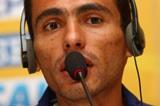 Marilson Gomes dos Santos (BRA) at the IAAF Press Conference in Rio (Getty Images)