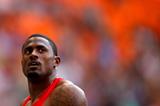 David Oliver in the mens 110m Hurdles Semi Final at the IAAF World Championships Moscow 2013 ()