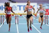 Zuzana Hejnova in the womens 400m Hurdles at the IAAF World Championships 2013 (Getty Images)