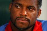 Ato Boldon in the IAAF Ambassador Fan Zone at the IAAF World Athletics Championships Moscow 2013 (Getty Images)