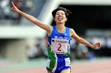 Yukiko Akaba takes the Japanese 10,000m title in Hiroshima (Kishimoto Nobutake Yoneoka)