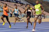 Usain Bolt at the 2013 Jamaican Championships (Anthony Foster)