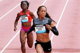 Sanya Richards-Ross wins at the 2012 adidas Grand Prix in New York (Victah Sailer)