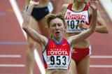 Tatyana Tomashova of Russia wins the 1500m final (Getty Images)