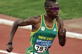 Hezekiel Sepeng of South Africa in the men's 800m (Getty Images)
