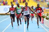 Mo Farah wins the 10,000m at the 14th IAAF World Athletics Championships Moscow 2013 (Getty Images)