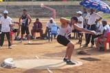 Indian shot putter Shakti Solanki (Ram. Murali Krishnan)