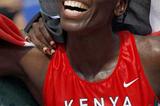 Catherine Ndereba takes her second (2003 and 2007) World Marathon gold medal (AFP / Getty Images)