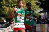 Meseret Hailu taking a narrow victory in Kavarna (Getty Images)
